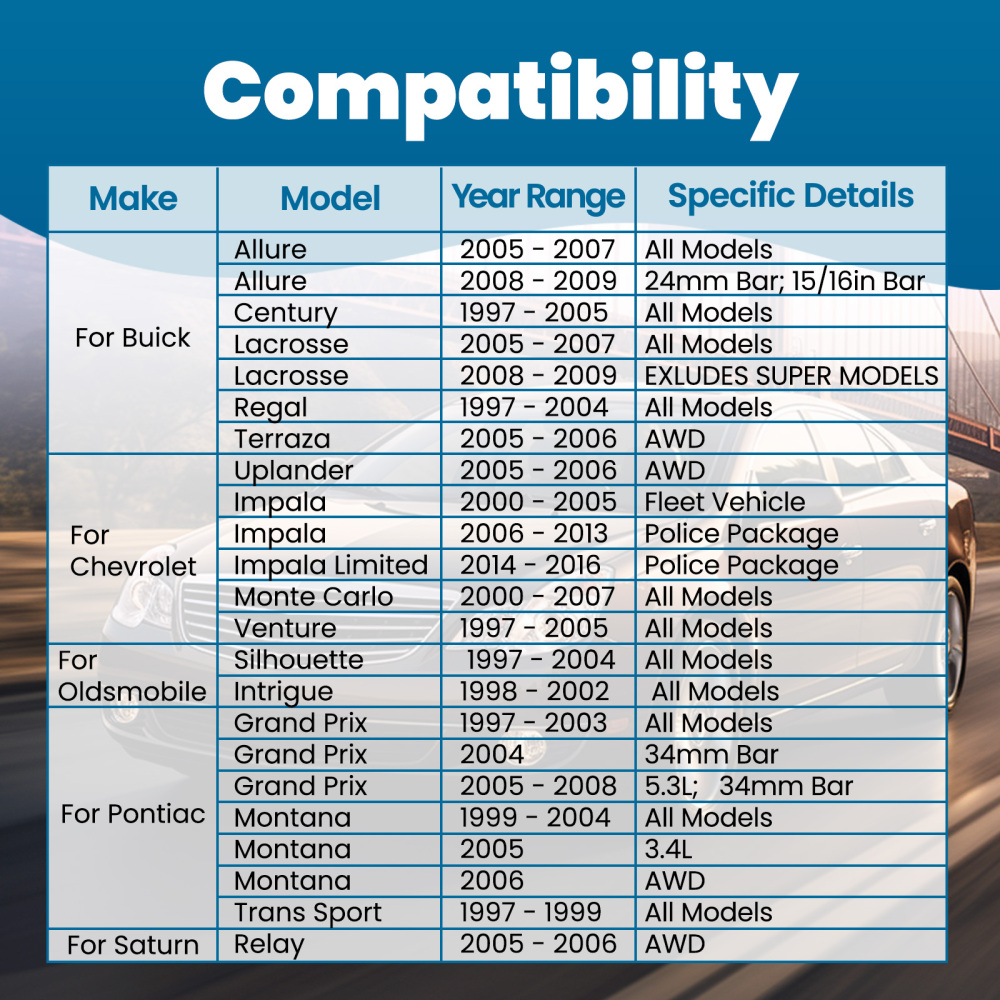 Front Lower Control Arms w/ Ball Joints for Chevy Impala Venture Buick Regal