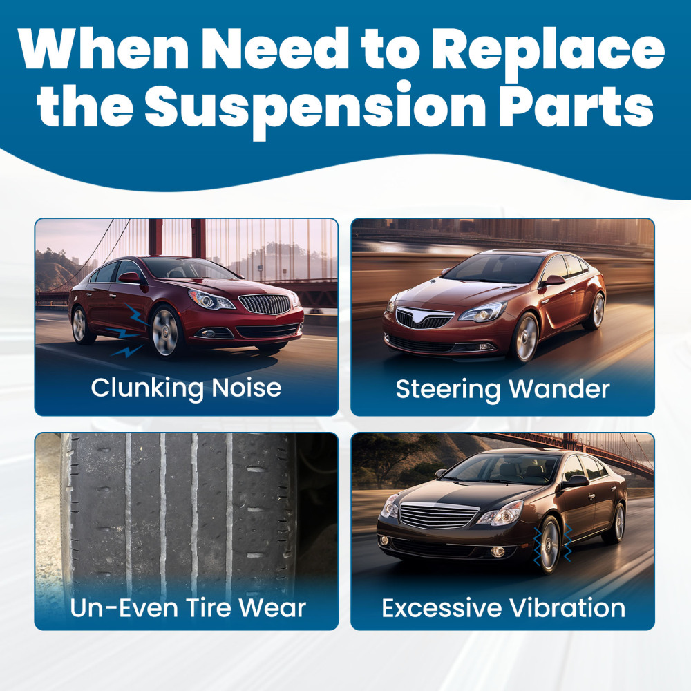 Front Lower Control Arms w/ Ball Joints for Chevy Impala Venture Buick Regal