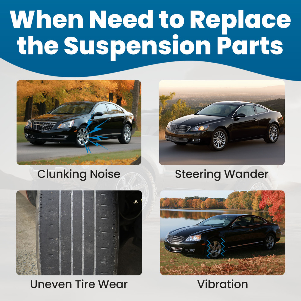 6x Suspension Front Lower Control Arms Kit for 2000-13 compatible for Chevy Impala compatible for Monte Carlo