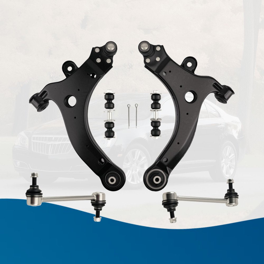 6x Suspension Front Lower Control Arms Kit for 2000-13 compatible for Chevy Impala compatible for Monte Carlo