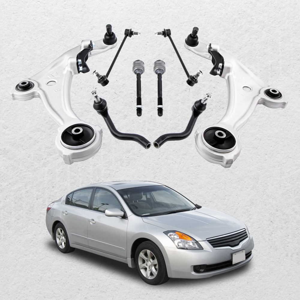 8pcs Front Suspension Kit Lower Control Arms compatible for Nissan Altima 2007-2012 3.5L