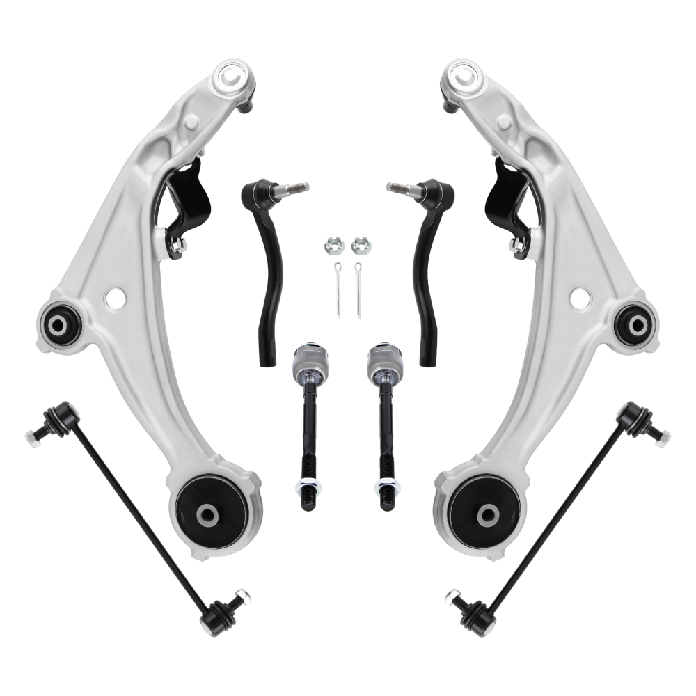 8pcs Front Suspension Kit Lower Control Arms compatible for Nissan Altima 2007-2012 3.5L