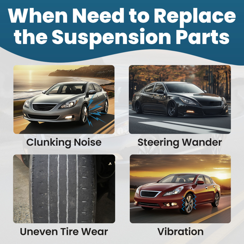 maXpeedingrods 10Pcs Front Suspension Kit for Nissan Altima 2013-2014