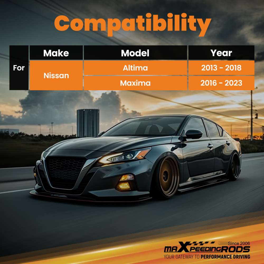 Rear Suspension Kit Camber Arms for 2013-2018 compatible for Nissan Altima 2016-2023 Maxima