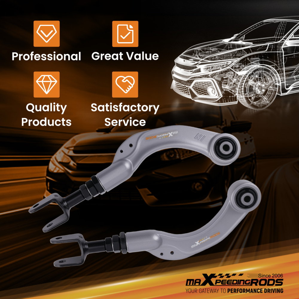 Rear Suspension Kit Camber Arms for 2013-2018 compatible for Nissan Altima 2016-2023 Maxima