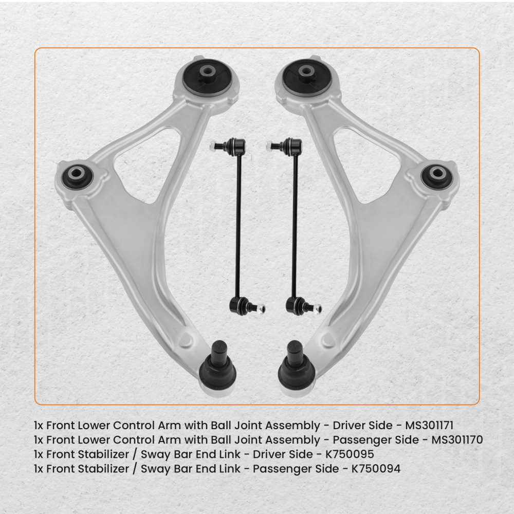 Front Lower Control Arms With Ball Joint Assembly For Nissan Altima 2013 Sedan