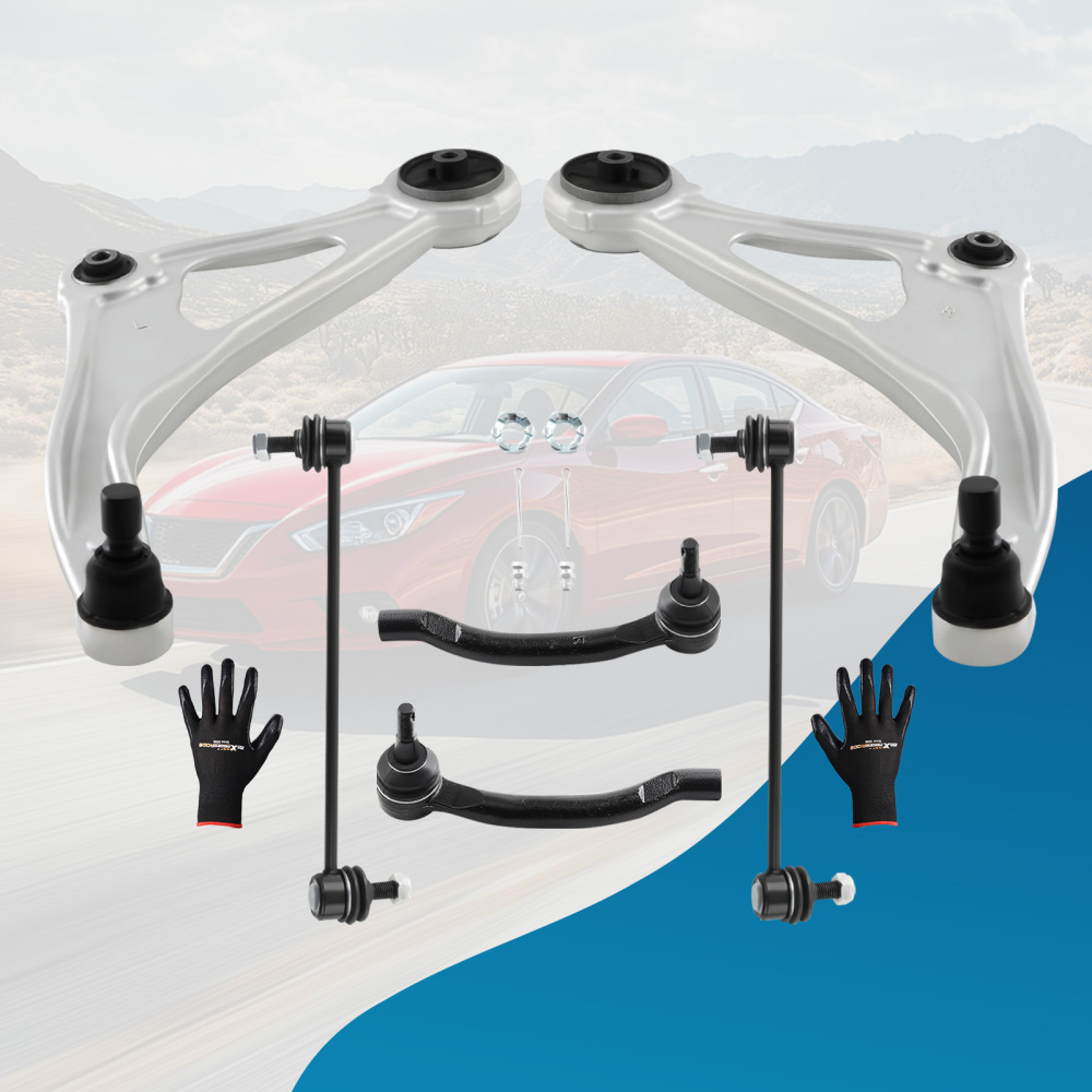 Front Suspension Kit Control Arm compatible for Nissan Altima 13-18 Maxima 16-23 w/ Gloves