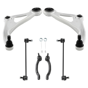 6 Front Lower Control Arms With Ball Joint Assembly compatible for Nissan Altima 2013 Sedan
