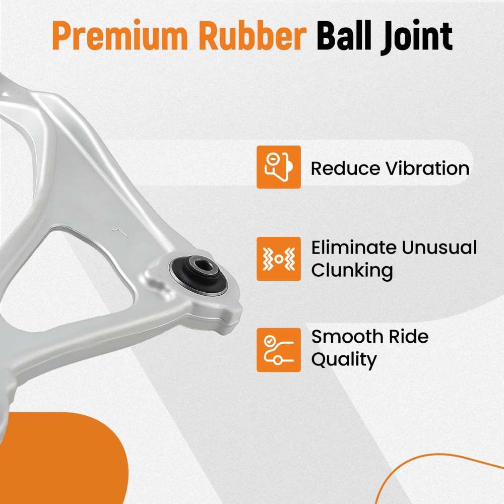 6 Front Lower Control Arms With Ball Joint Assembly compatible for Nissan Altima 2013 Sedan