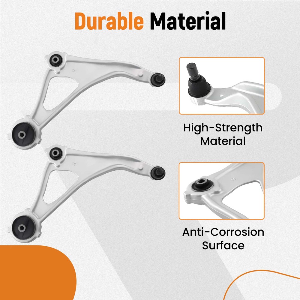6 Front Lower Control Arms With Ball Joint Assembly For Nissan Altima 2013 Sedan