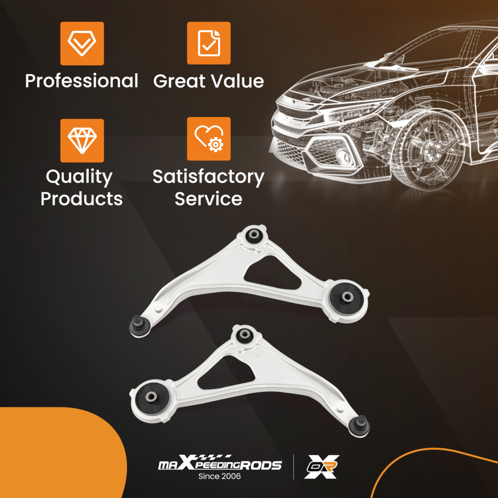 2x Front Lower Control Arm w/ Ball Joint compatible for Nissan Altima 2013 2014-2018 