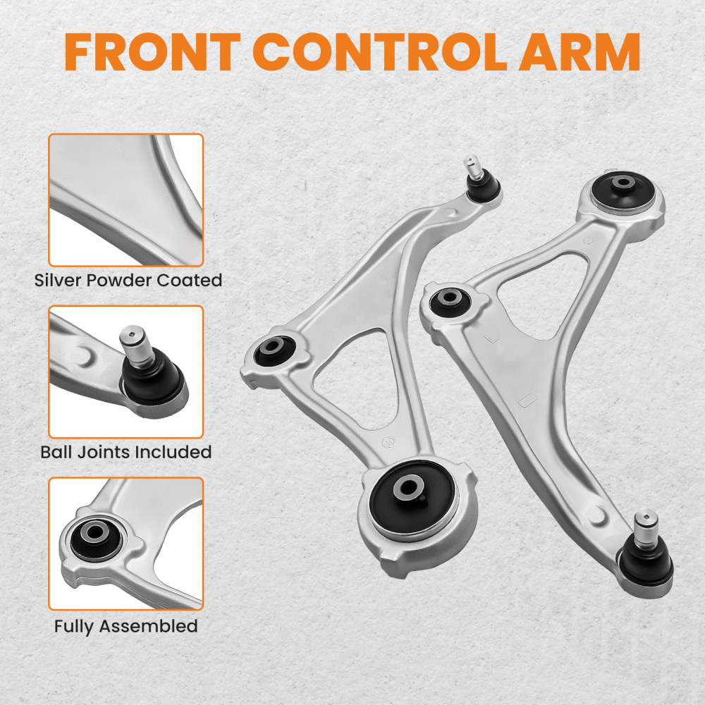 2 Pcs Front Lower Control Arm and Ball Joint Assembly compatible for Nissan Altima 2013-2013 suspension arms