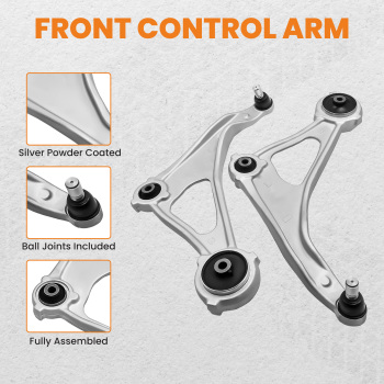 2 Pcs Front Lower Control Arm and Ball Joint Assembly compatible for Nissan Altima 2013-2013 suspension arms