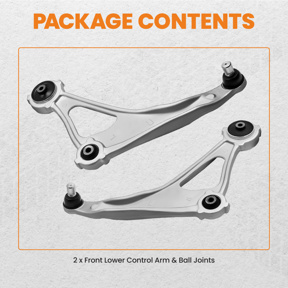 2 Pcs Front Lower Control Arm and Ball Joint Assembly compatible for Nissan Altima 2013-2013 suspension arms