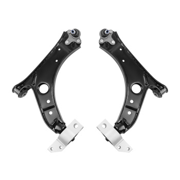 Front Lower Control Arms Tie Rod Sway Bar Link for Jetta compatible for Golf Eos GTI A3 Quattro