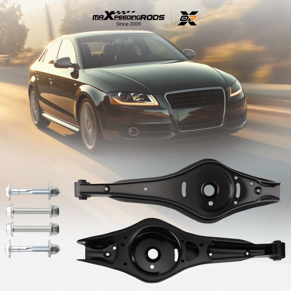 BRACCIO DI CONTROLLO POSTERIORE INFERIORE compatibile per VW GOLF 5 6 PASSAT TOURAN compatibile per AUDI A3