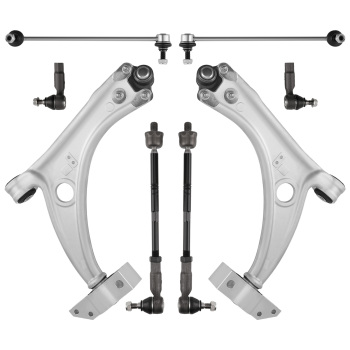SET DI 10 BRACCI DI CONTROLLO ANTERIORI compatibile per AUDI Q3 8UB compatibile per VW PASSAT CC SHARAN compatibile per SEAT