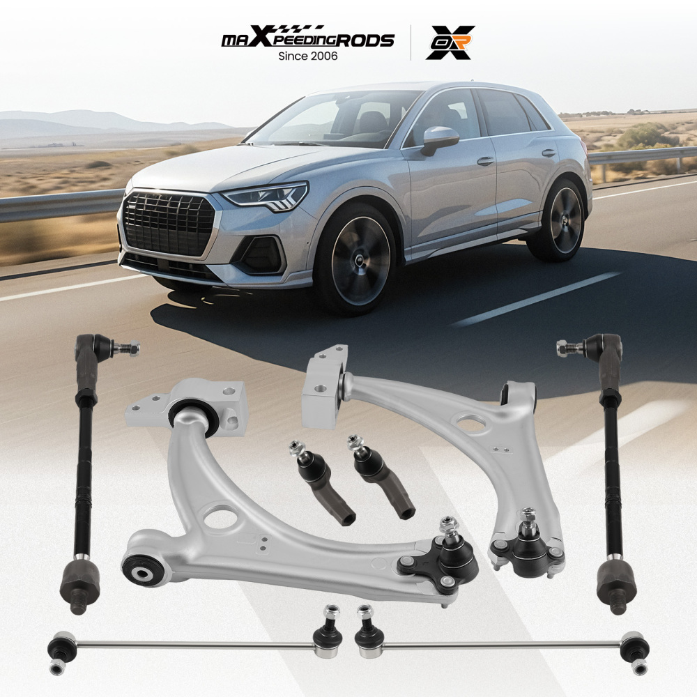 SET DI 10 BRACCI DI CONTROLLO ANTERIORI compatibile per AUDI Q3 8UB compatibile per VW PASSAT CC SHARAN compatibile per SEAT