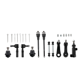 13x Front Upper Control Arms Tierods compatible for Chevy Silverado GMC Sierra 3500 2500 HD