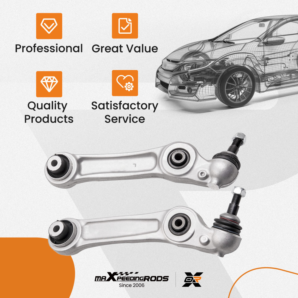 Braccio Di Controllo Anteriore Inferiore compatibile per BMW 528i 535i CMS101275 31126794204