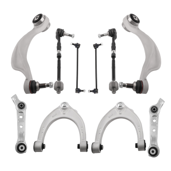 Front RH LH Control Arm Suspension Kit compatible for BMW 5 6 Series F06 F10 528 535 AWD