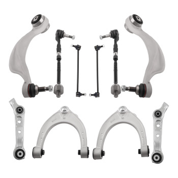 Front RH LH Control Arm Suspension Kit compatible for BMW 5 6 Series F06 F10 528 535 AWD
