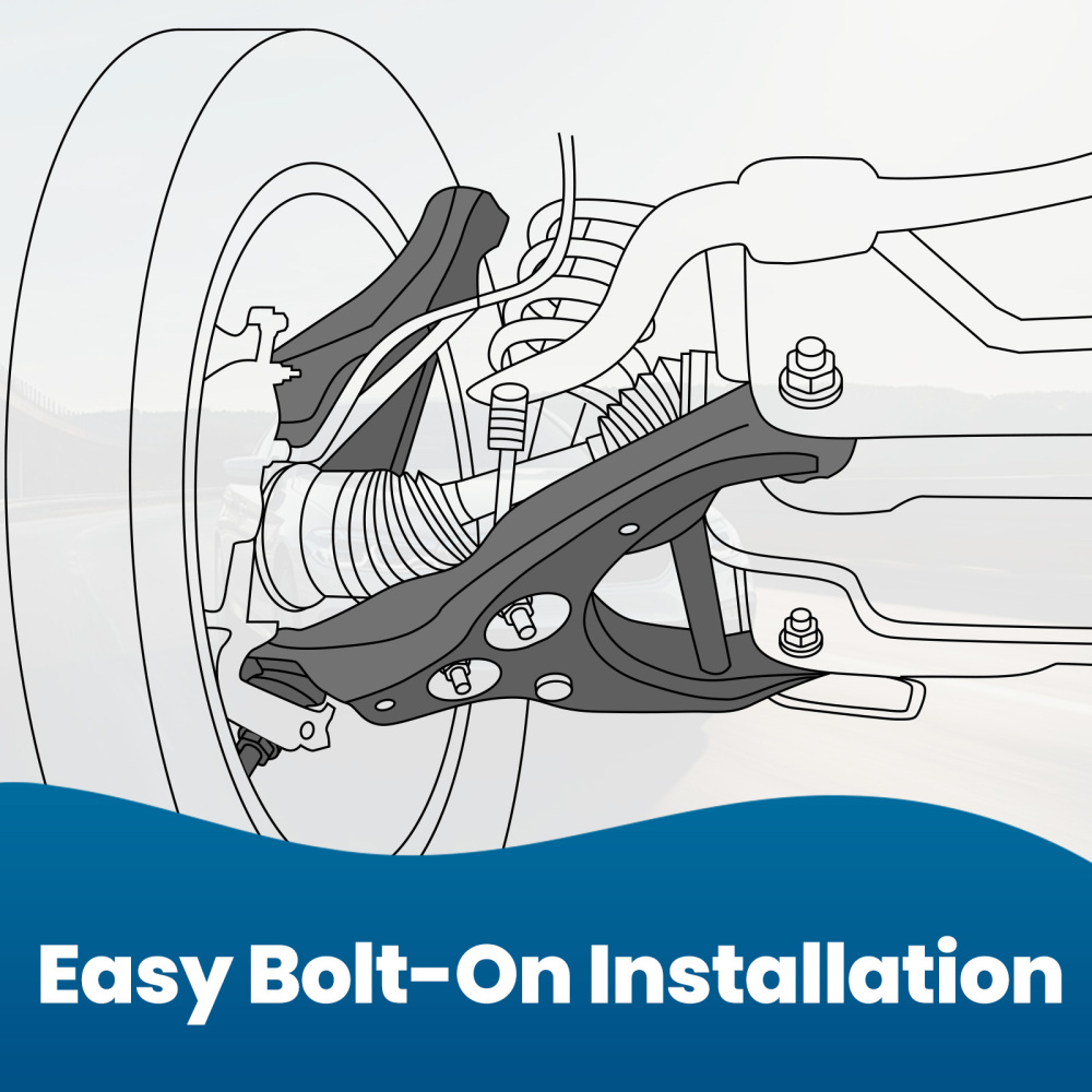 Front RH LH Control Arm Suspension Kit compatible for BMW 5 6 Series F06 F10 528 535 AWD