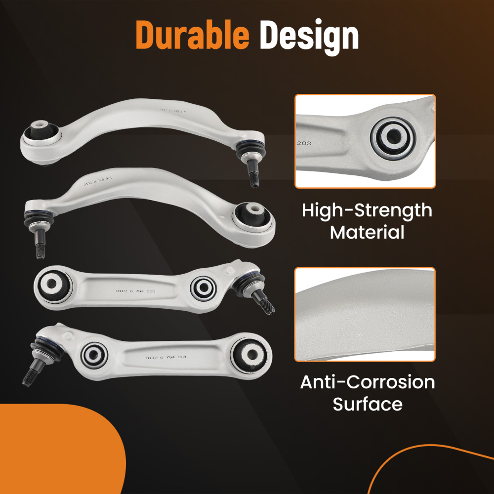 Front Suspension Lower Control Arm Tie Rod compatible for BMW 5 6 Series F06 F10 528i 535i