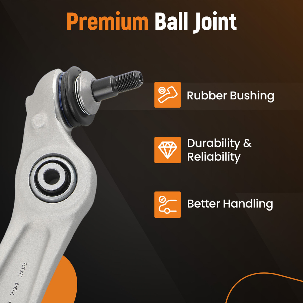 Front Suspension Lower Control Arm Tie Rod compatible for BMW 5 6 Series F06 F10 528i 535i