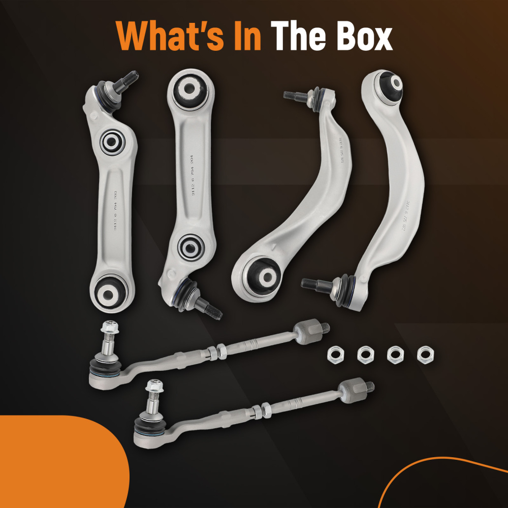 Front Suspension Lower Control Arm Tie Rod compatible for BMW 5 6 Series F06 F10 528i 535i