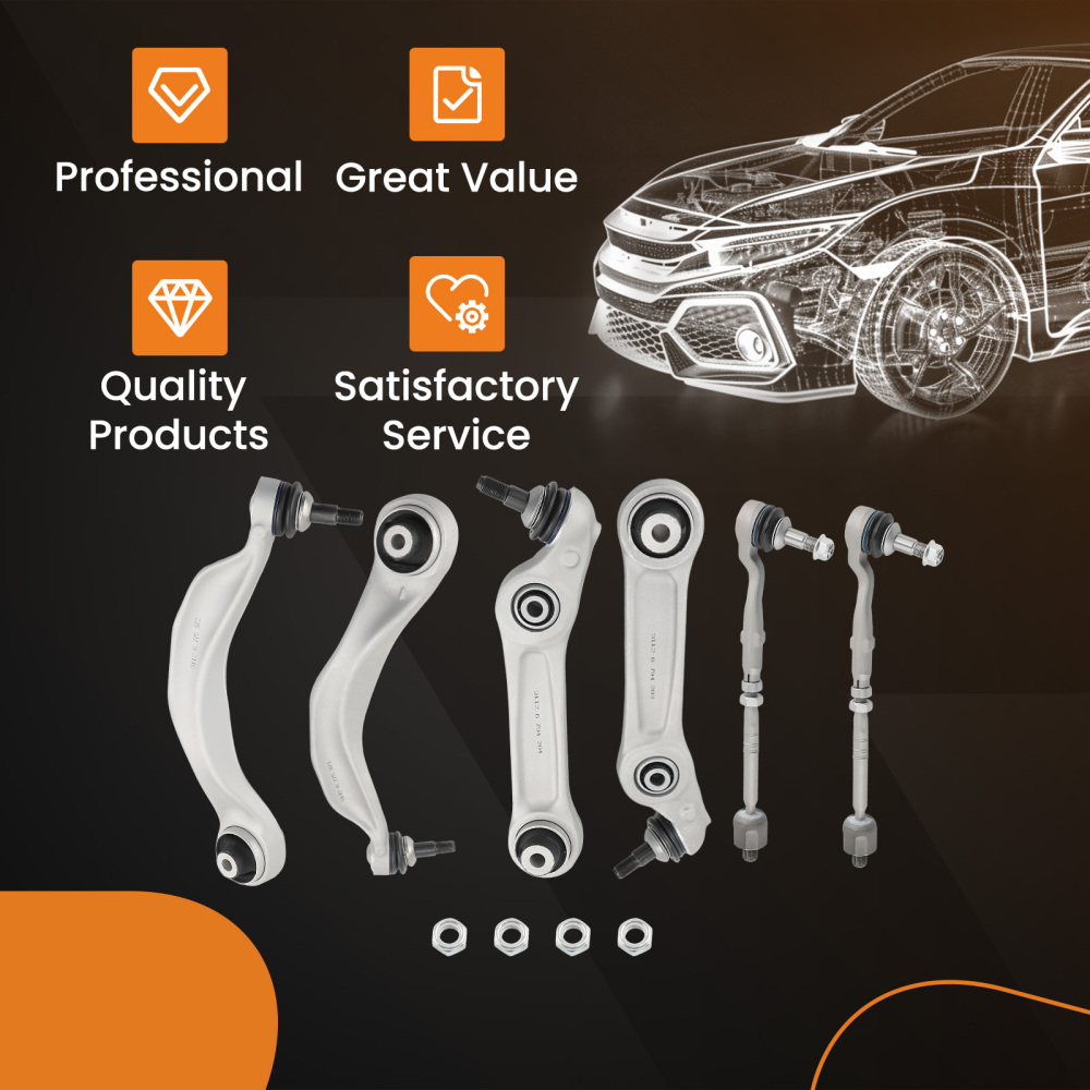 Front Suspension Lower Control Arm Tie Rod compatible for BMW 5 6 Series F06 F10 528i 535i