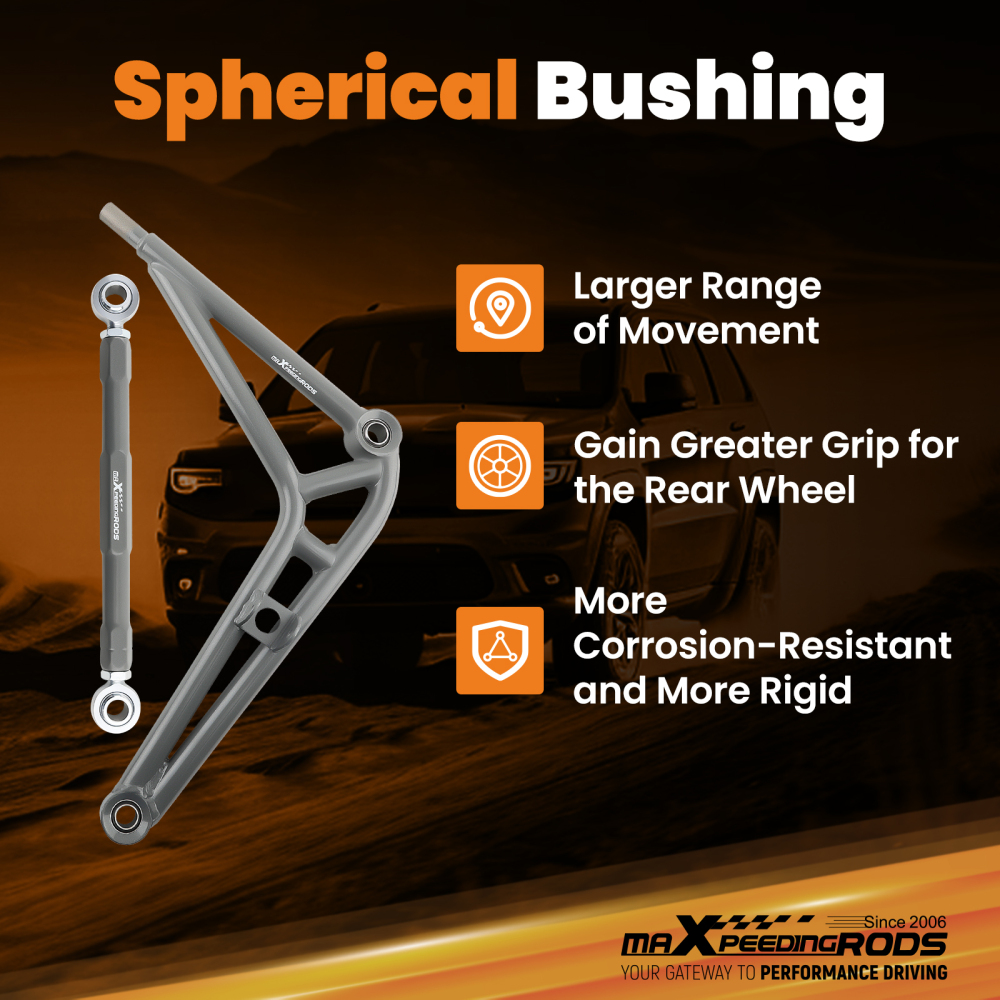 Front Steering Drift Lower Control Arm Wide Angle Kit Ball Bearings compatible for BMW E36