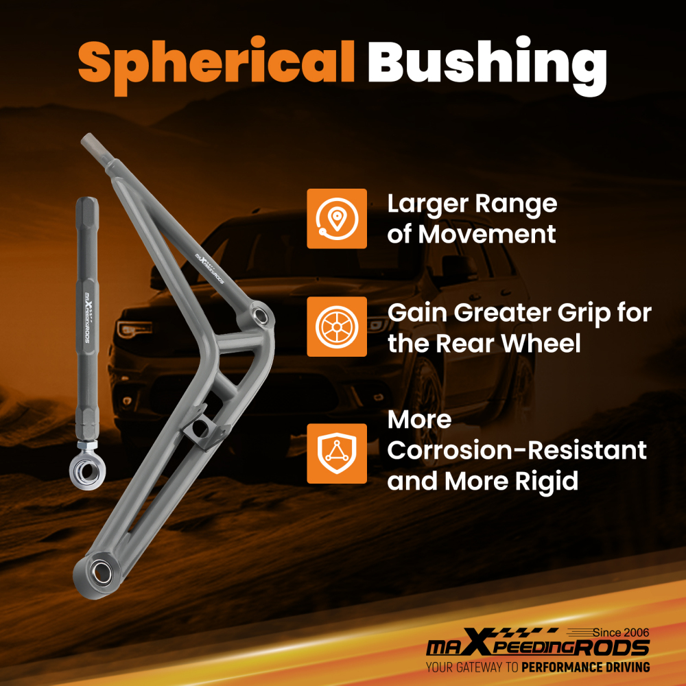 Front Steering Adjustable Drift Lower Control Arm Wide Angle Kit For BMW E46