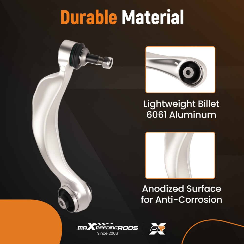 COPPIA BRACCI DI CONTROLLO INFERIORI ANTERIORI compatibile per BMW 5/6 F10 F11 F06 F12 F13