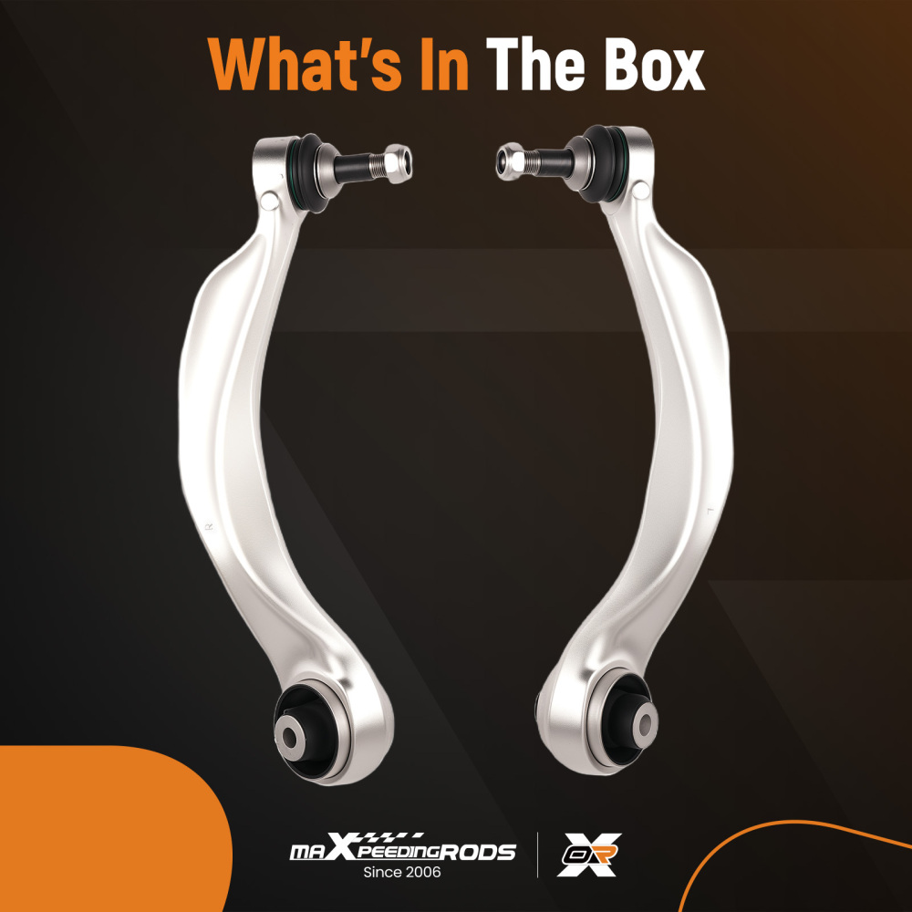 COPPIA BRACCI DI CONTROLLO INFERIORI ANTERIORI compatibile per BMW 5/6 F10 F11 F06 F12 F13