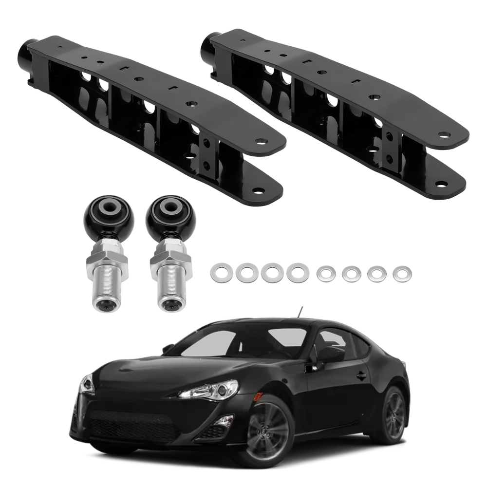 2pcs Adjustable Rear Lower Control Arms compatible for Subaru BRZ compatible for SCION FR-S 13-2022