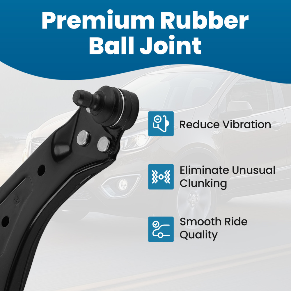 2x Front Lower Control Arms for 2013-2022 compatible for Buick Encore Chevrolet Trax K623137