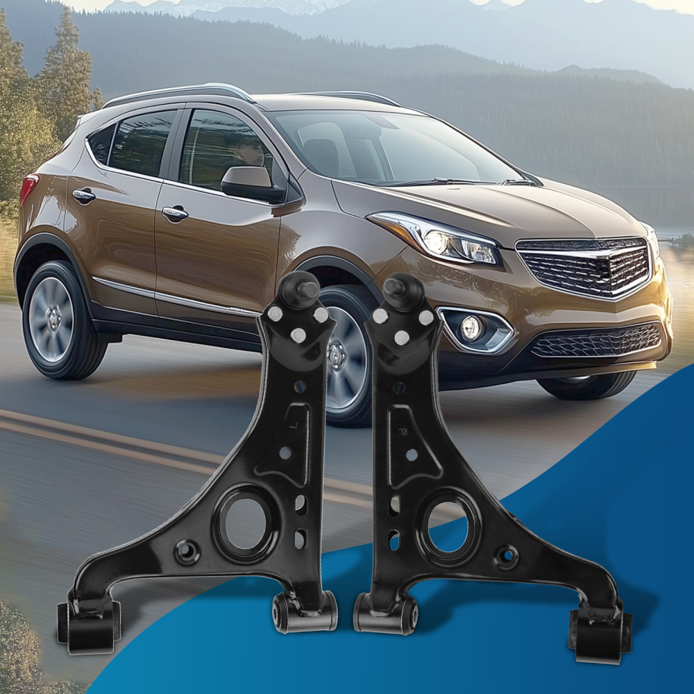 2x Front Lower Control Arms for 2013-2022 compatible for Buick Encore Chevrolet Trax K623137