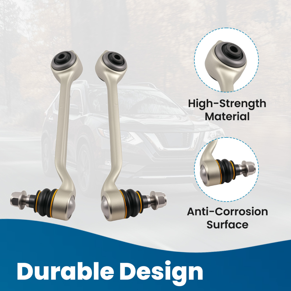 Front Control Arms Ball Joints compatible for BMW X3 F25/G01 2011-2017 X4 F26/G02 2015-2018