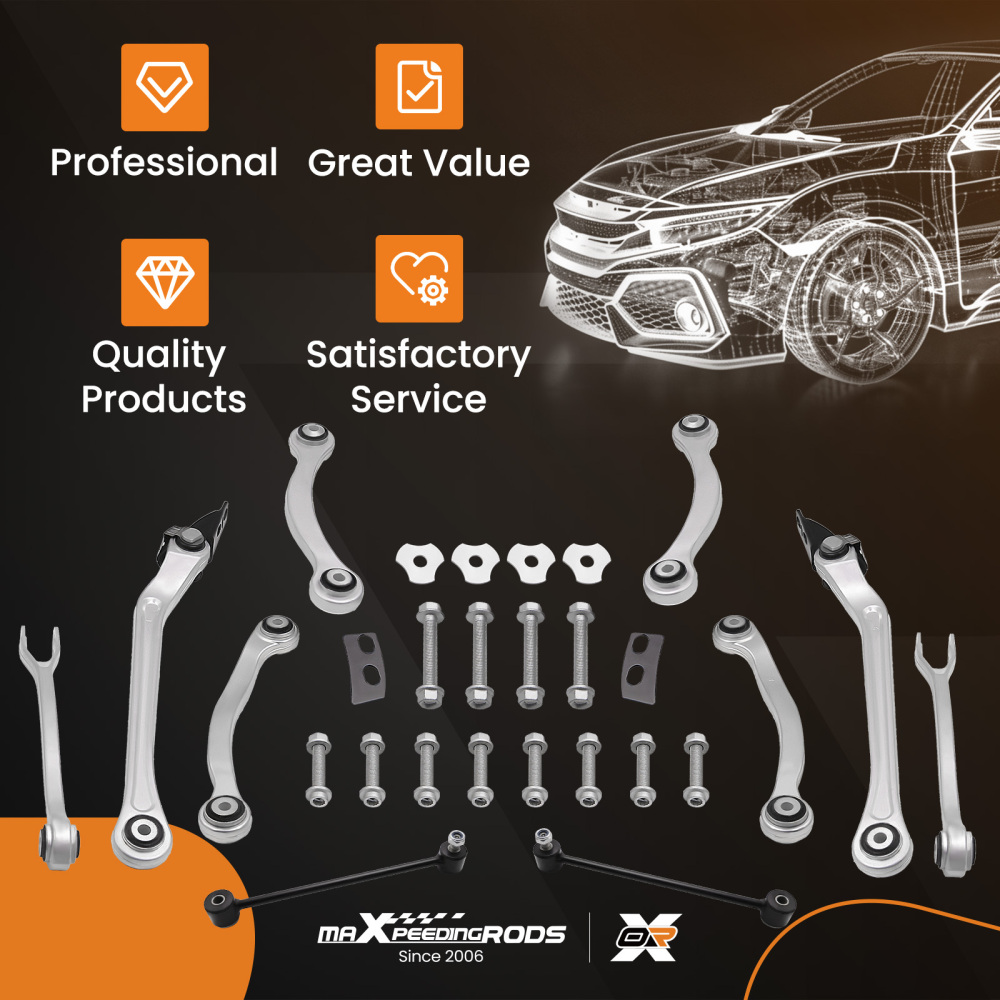Suspension Control Arms Set / Kit compatible for Mercedes c219 w211 s211 suspension arms