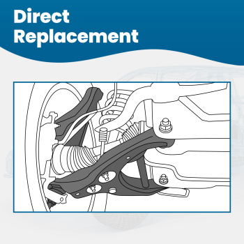 10 pièces Bras De Suspension Jeu Arrière compatible pour Mercedes C219 W211 S211 SL R230