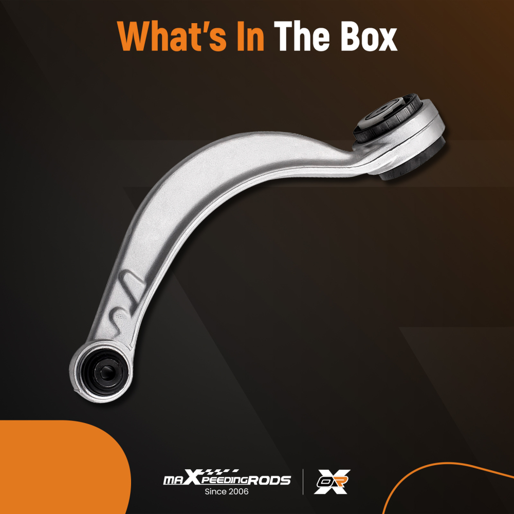 Front Suspension Lower Wishbone Track Control Curved Arm compatible for Jaguar S Type XF XJ