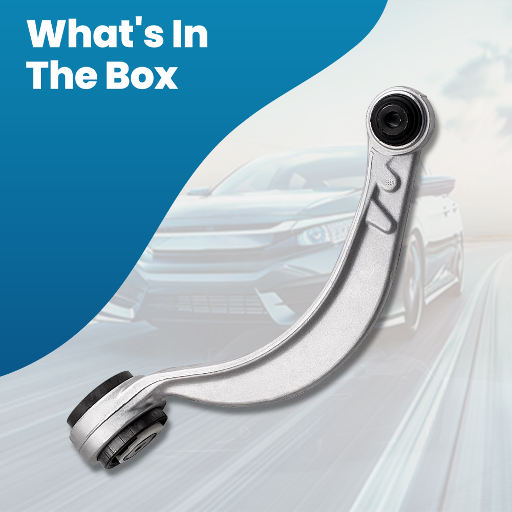 Front Suspension Lower Wishbone Track Control Curved Arm compatible for Jaguar S Type XF XJ