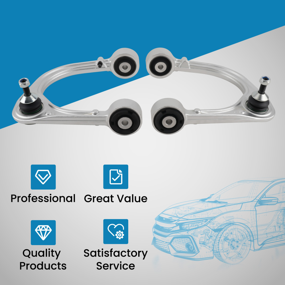 RWD Front Upper Control Arms w/Ball Joint for 2008 2009 2010-2014 compatible for Cadillac CTS