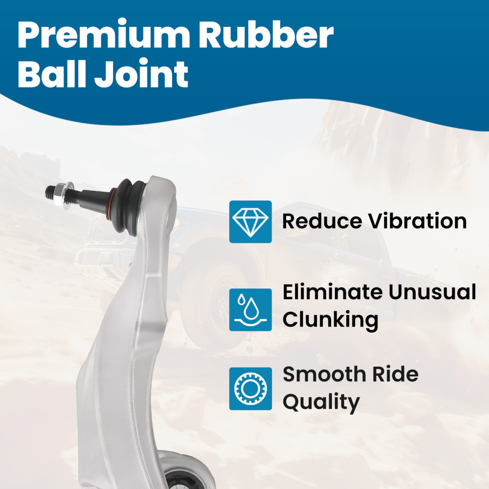 Front UpperLower Control Arm Ball Joint Assembly for 2008-14 compatible for Cadillac CTS RWD