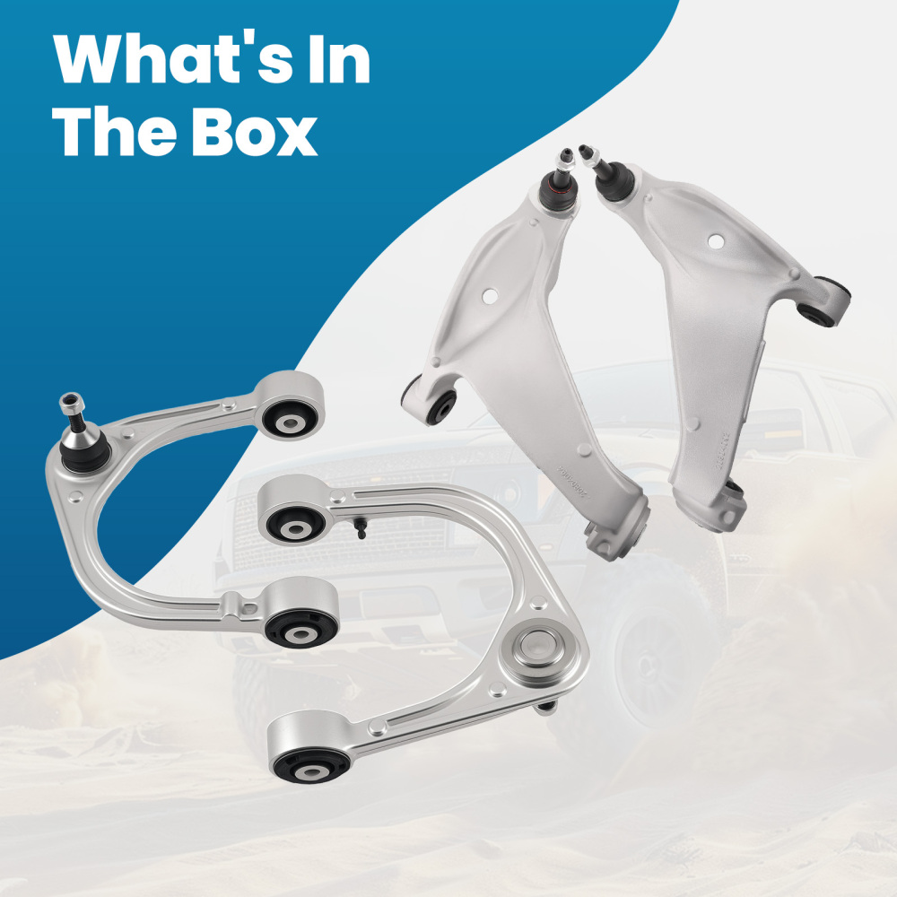 Front UpperLower Control Arm Ball Joint Assembly for 2008-14 compatible for Cadillac CTS RWD