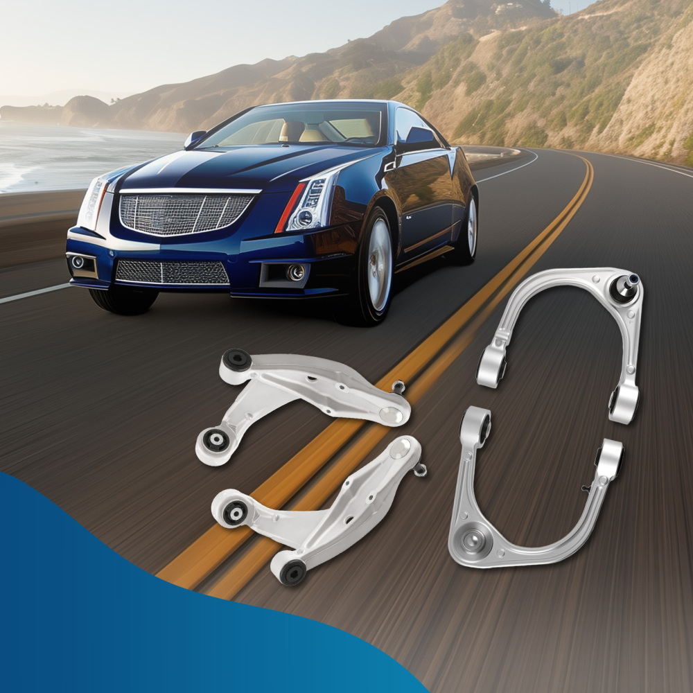 Front UpperLower Control Arm Ball Joint Assembly for 2008-14 compatible for Cadillac CTS RWD