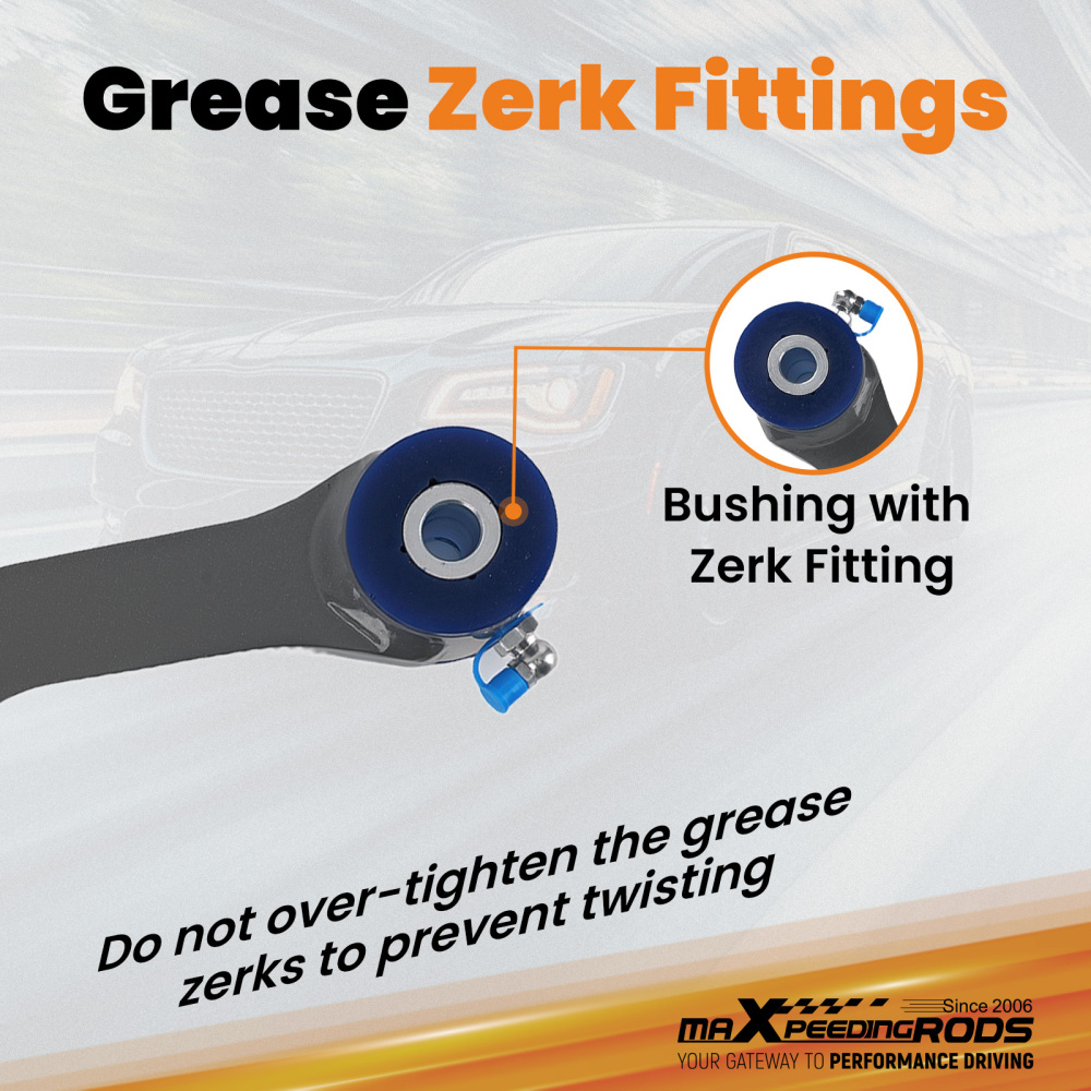 Rear Upper Control Arm Camber Arms Adjustable Suspension compatible for Chrysler 300