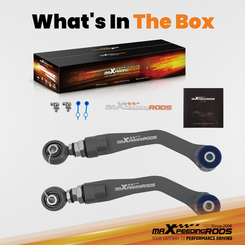 Rear Upper Control Arm Camber Arms Adjustable Suspension compatible for Chrysler 300