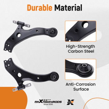 Compatible For Toyota Camry Avalon For Lexus ES300H ES350 OE Replacement Control Arms